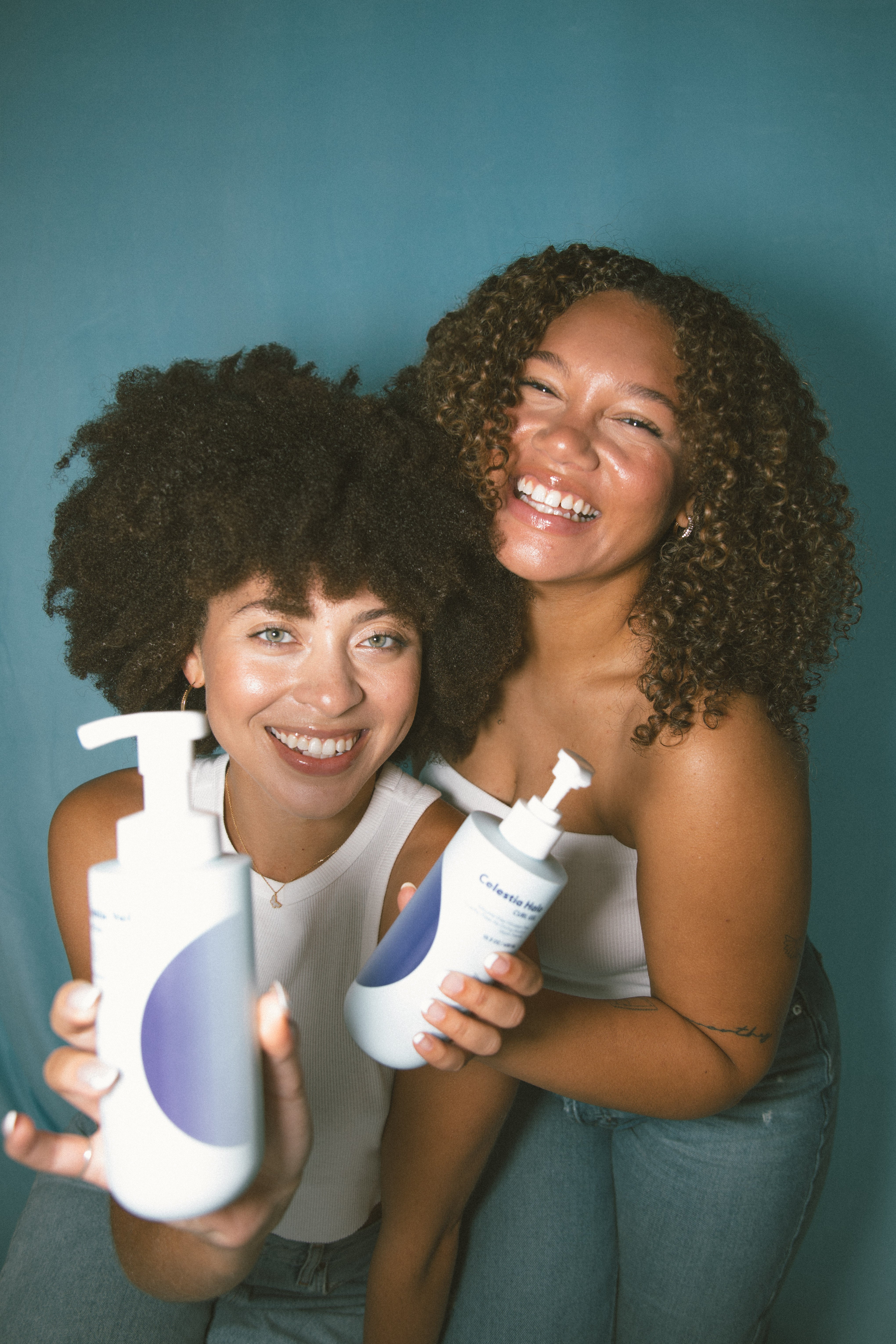 フェイスジェル・ゲル YOU Celestia Curl Foam and Gel Duo – Navy Hair Care