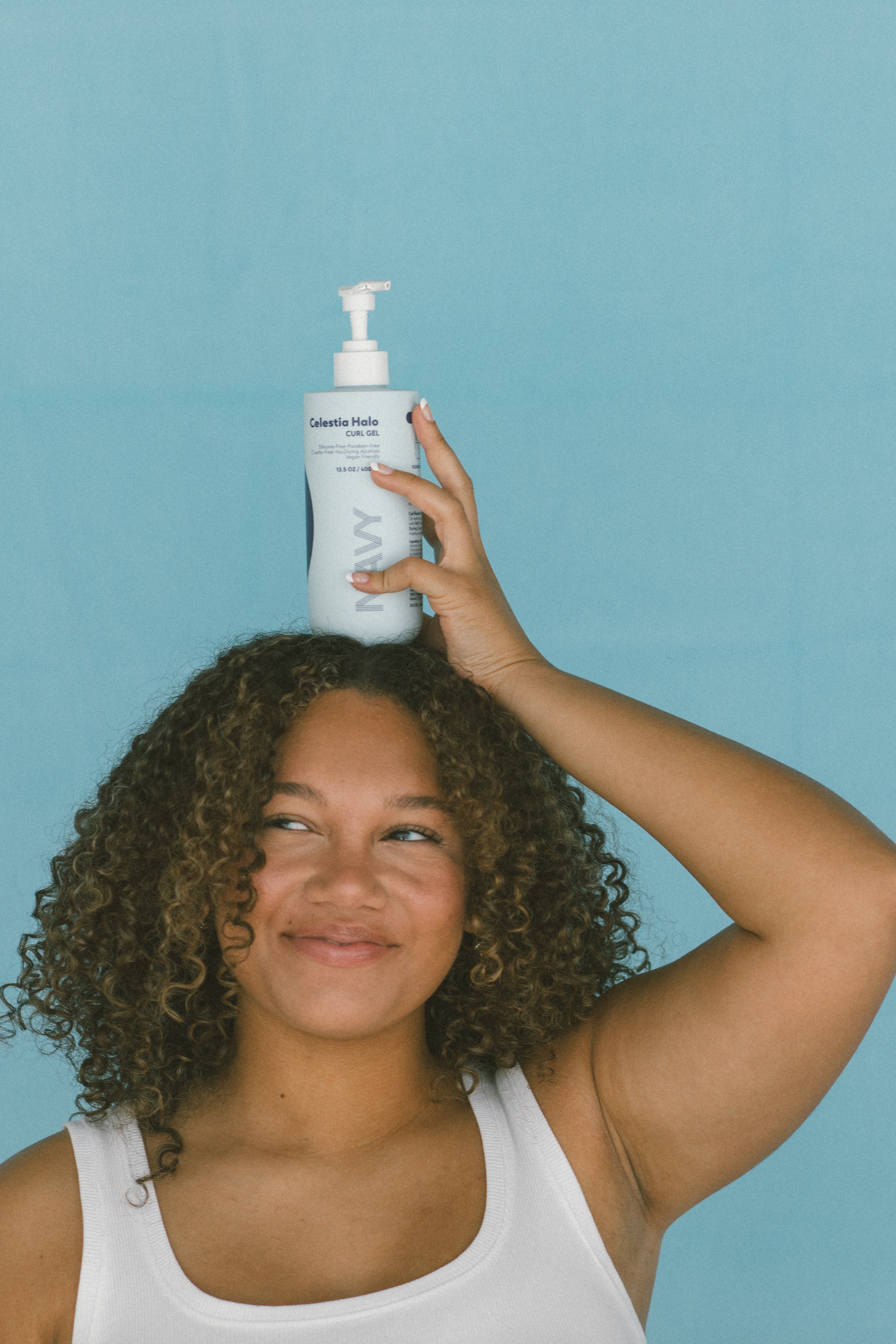 Celestia Curl Foam and Gel Duo – Navy Hair Care