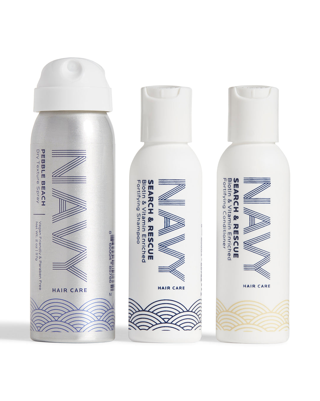 The Travel Kits – Navy Hair Care